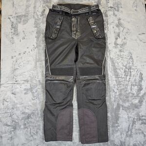 Xelement Black Motocross Motorcycle Pants Size Medium